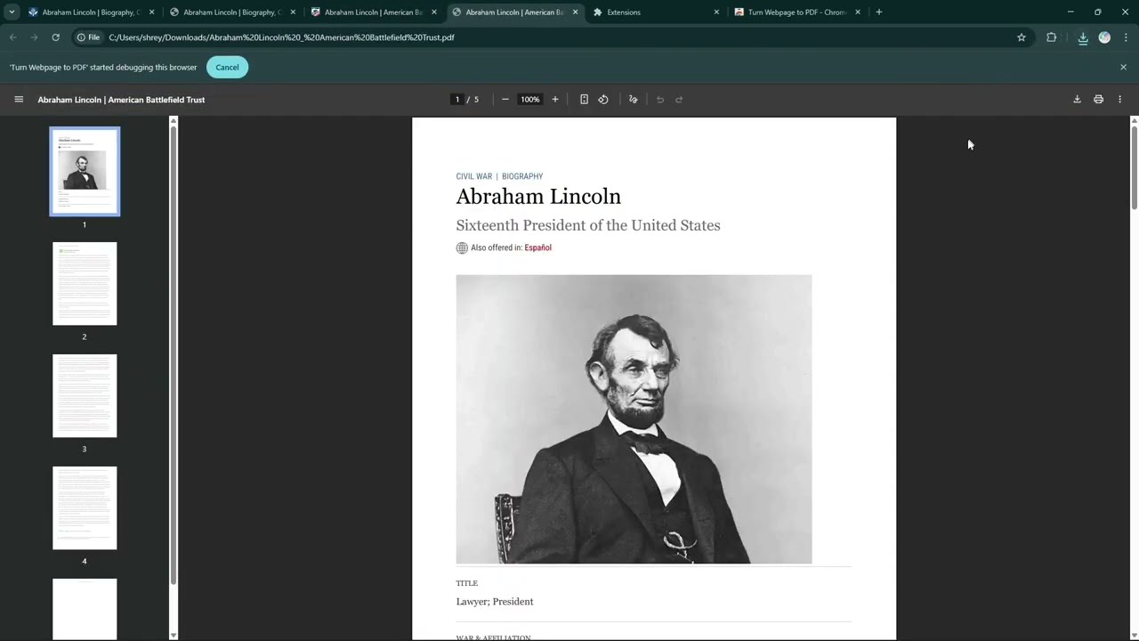 How to download an article from a website 