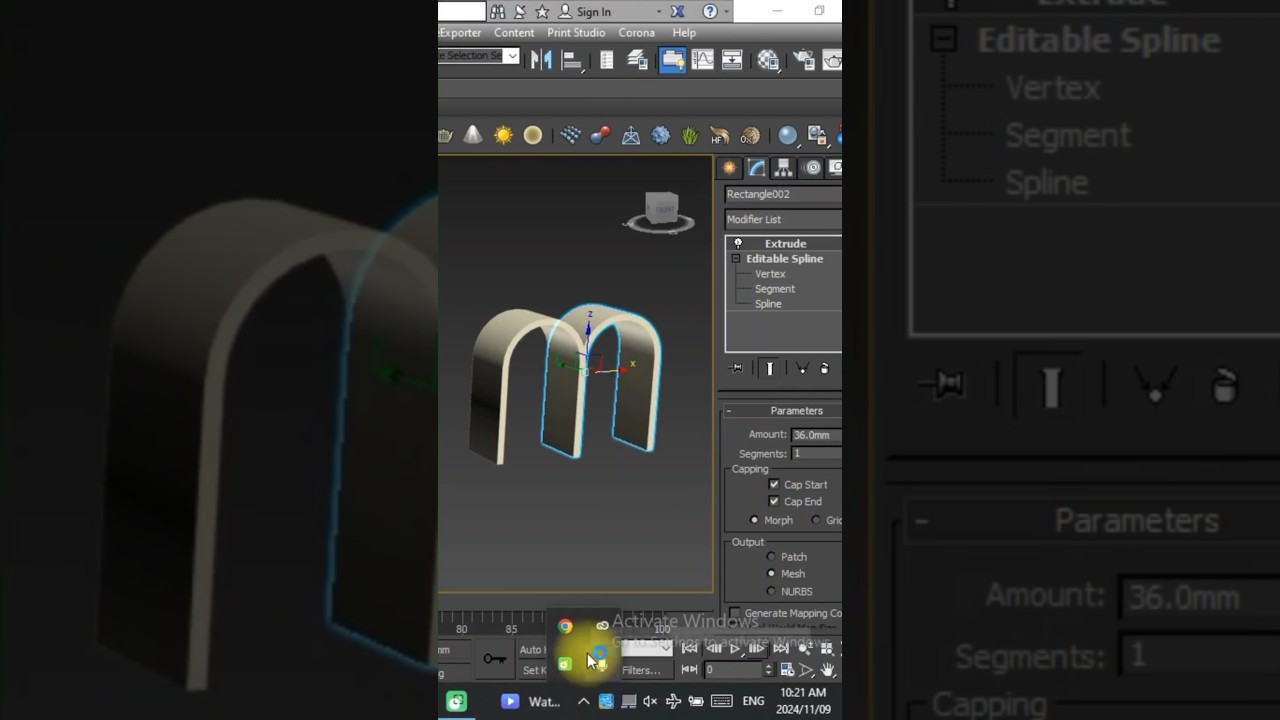 How to Model Arch in 3ds Max #3dsmax #3dsmaxhinditutorials #3dsmaxmodeling #3dsmaxtips