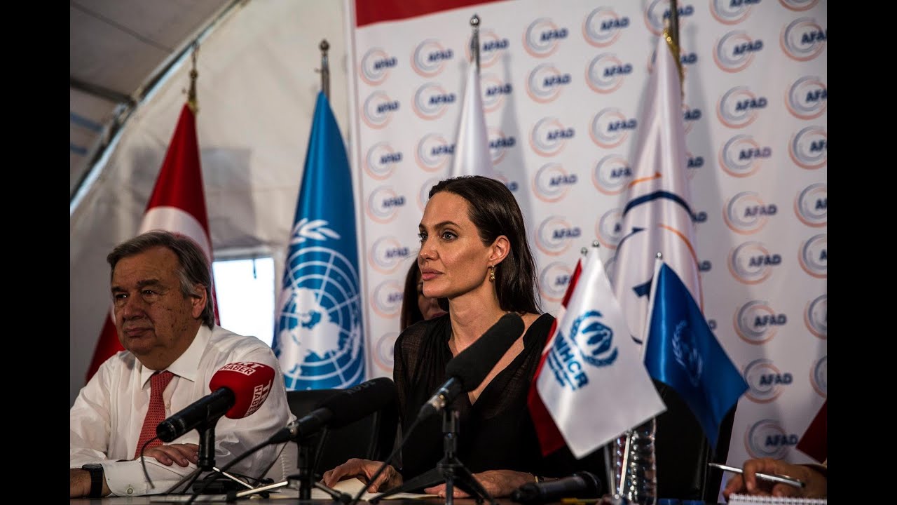 Angelina Jolie Pitt on World Refugee Day 2015, in Turkey