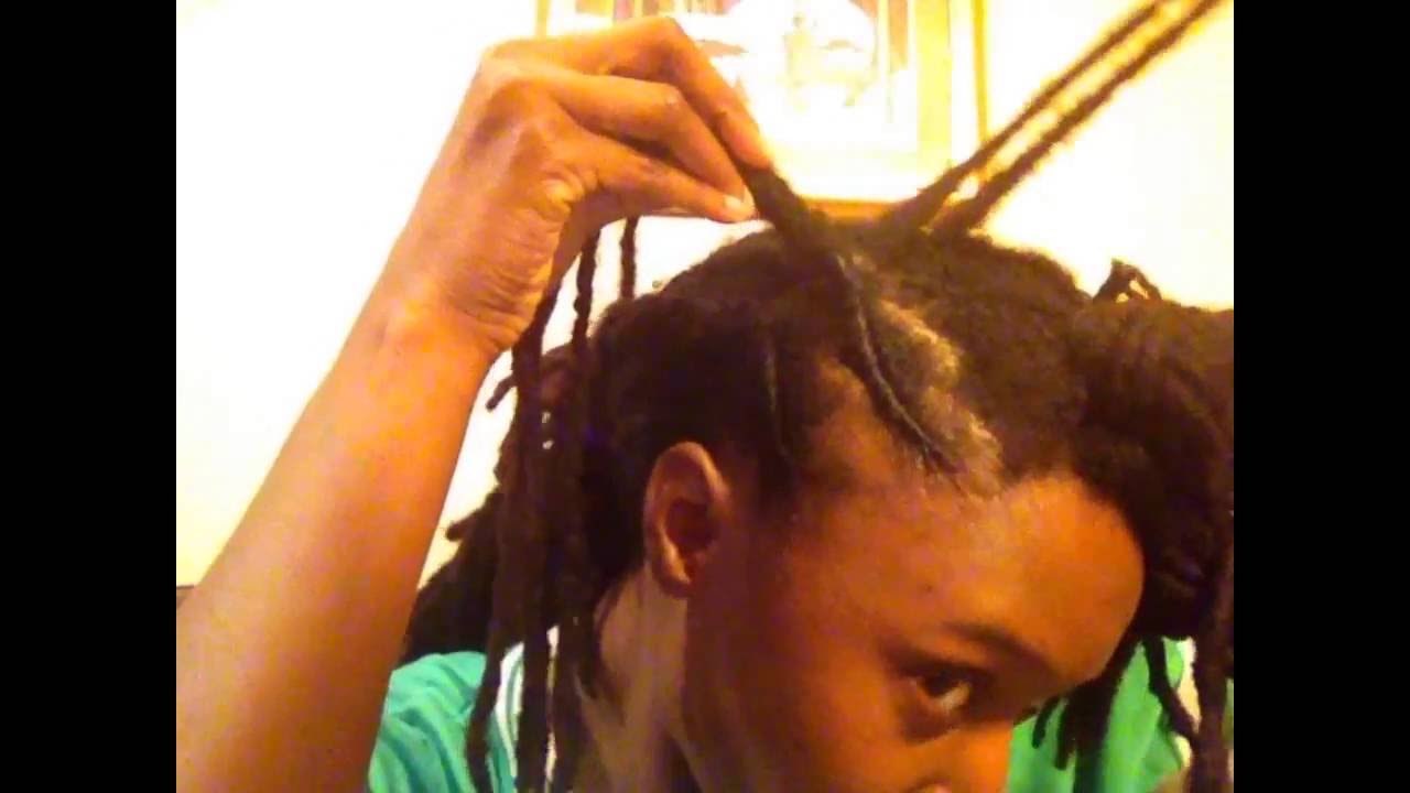 Dreadlocks Petal Mohawk Tutorial (Natural Hair)