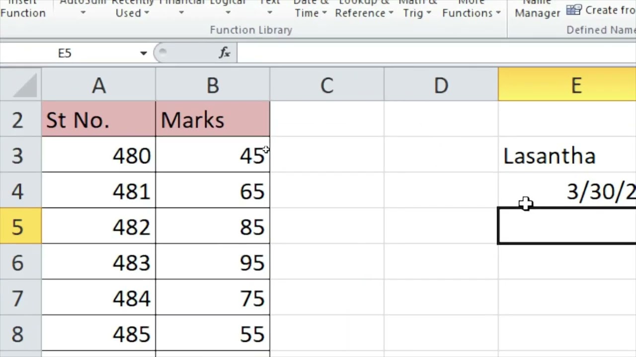 Excel Text Functions