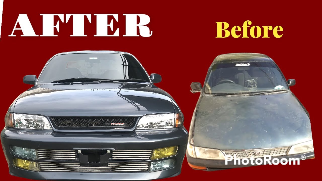 1995 TOYOTA COROLLA REBUILD AND MODIFICATIONS