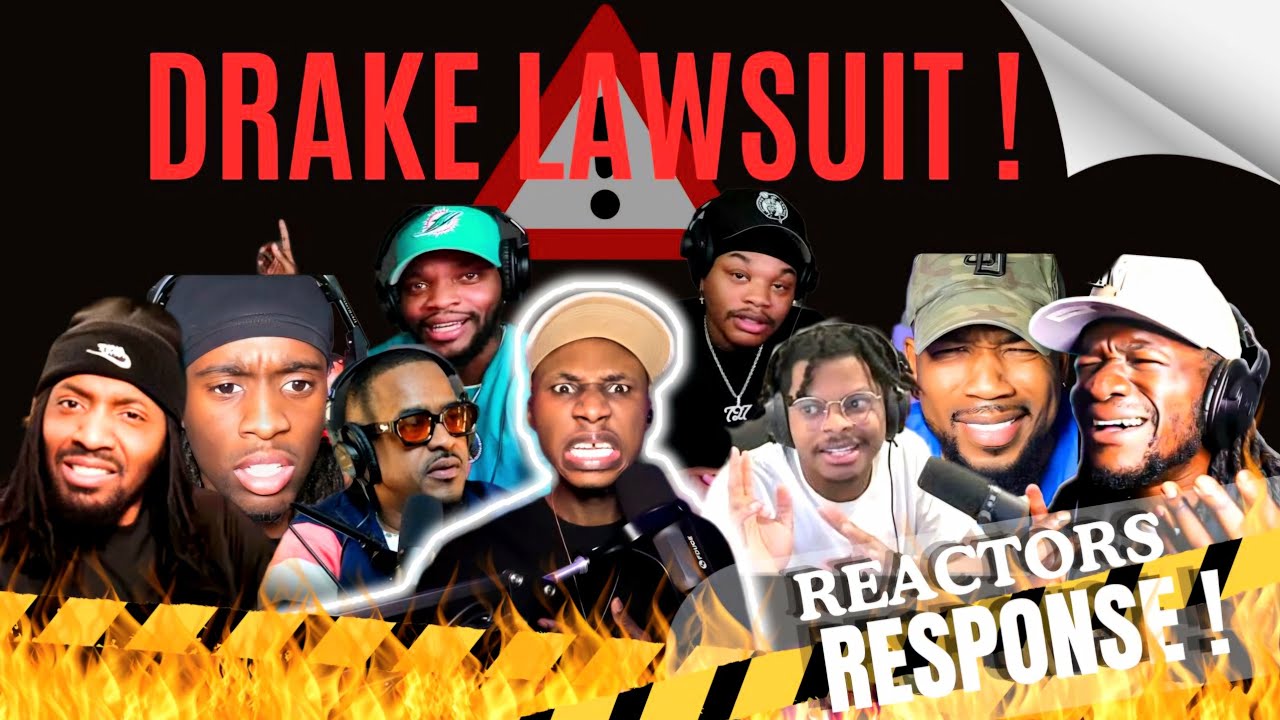 Drake Puts Reactors in Lawsuit - Reactors Respond | Compilation