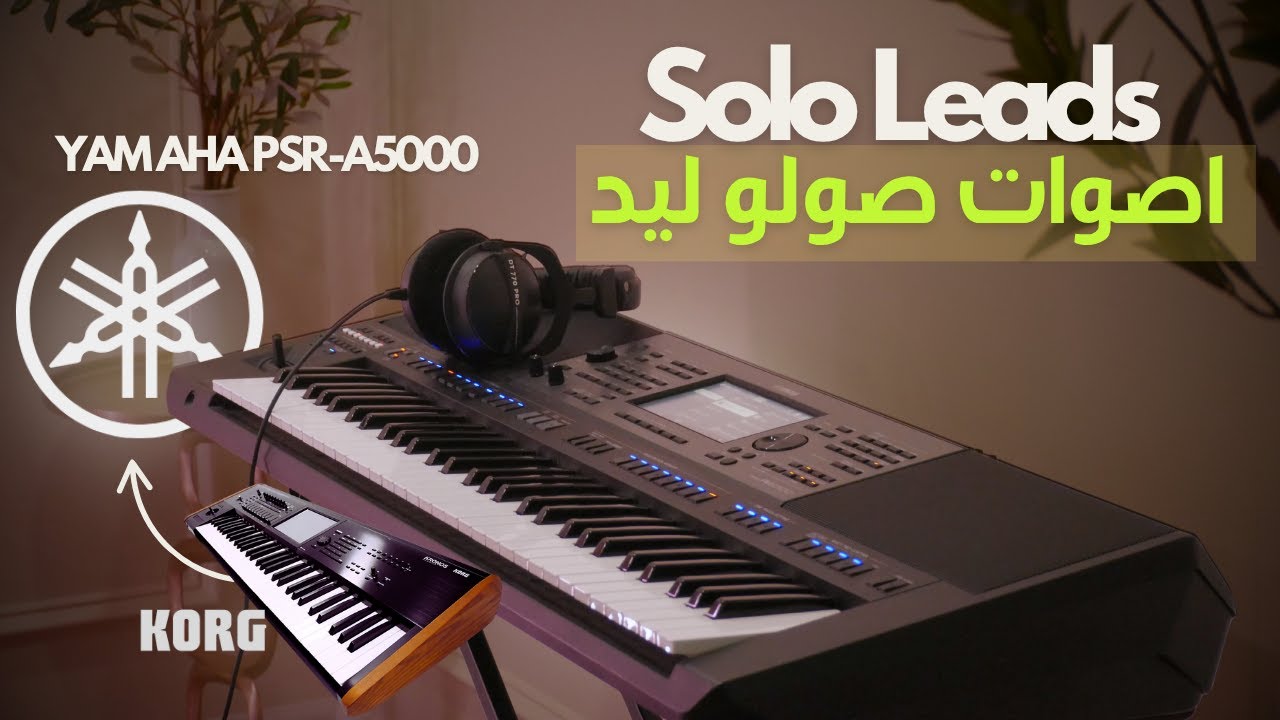 Solo Leads - Yamaha PSR-A5000 - اكبر مكتبة اصوات صولو ليد  | Azif Sound Pack