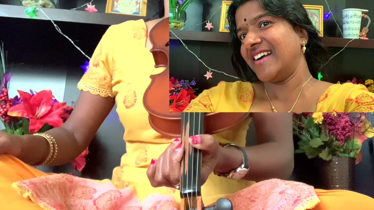 how to play kamalajadala geetham with swara & lyrics (kalyani)