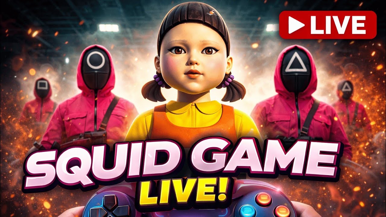 CAN WE SURVIVE THIS? 😱 | Squid Game Android LIVE Gameplay ( Hindi ) | 🔴 Live #live