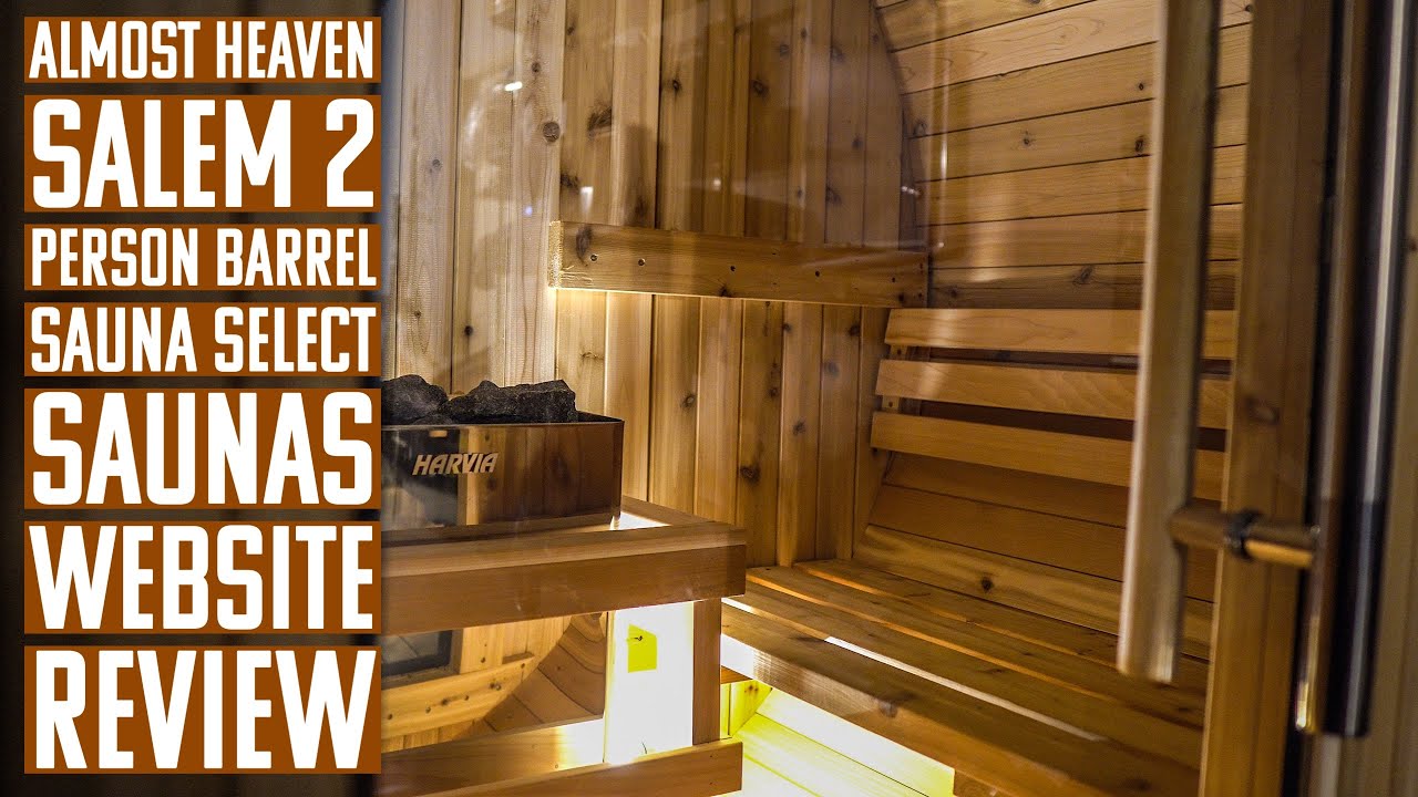 Сауна-бочка Almost Heaven Salem на 2 персоны. Обзор сайта Select Saunas.