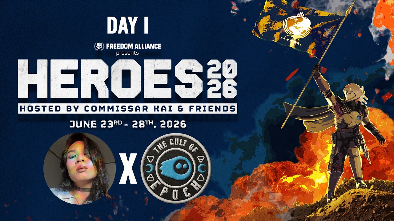 🔴 #HEROES26: Charity Streamathon DAY I [The  Cult RISE] #helldivers2