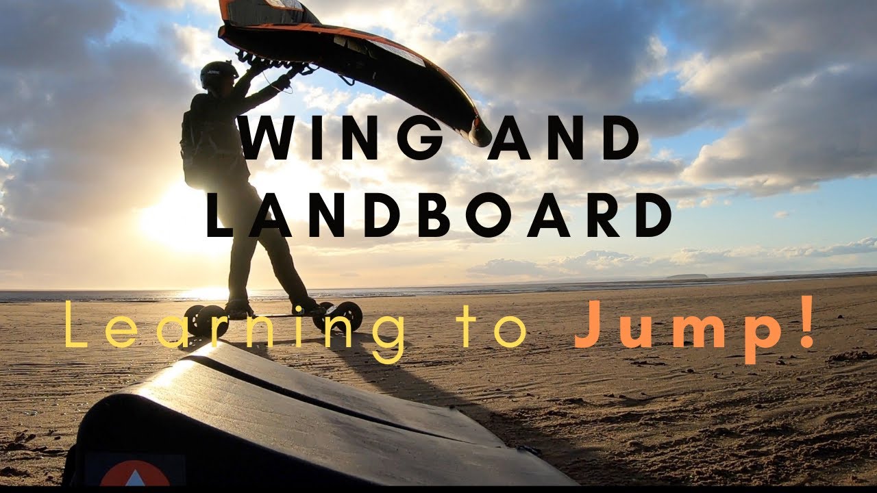 Wing and Mountainboard:  Learning to Jump!