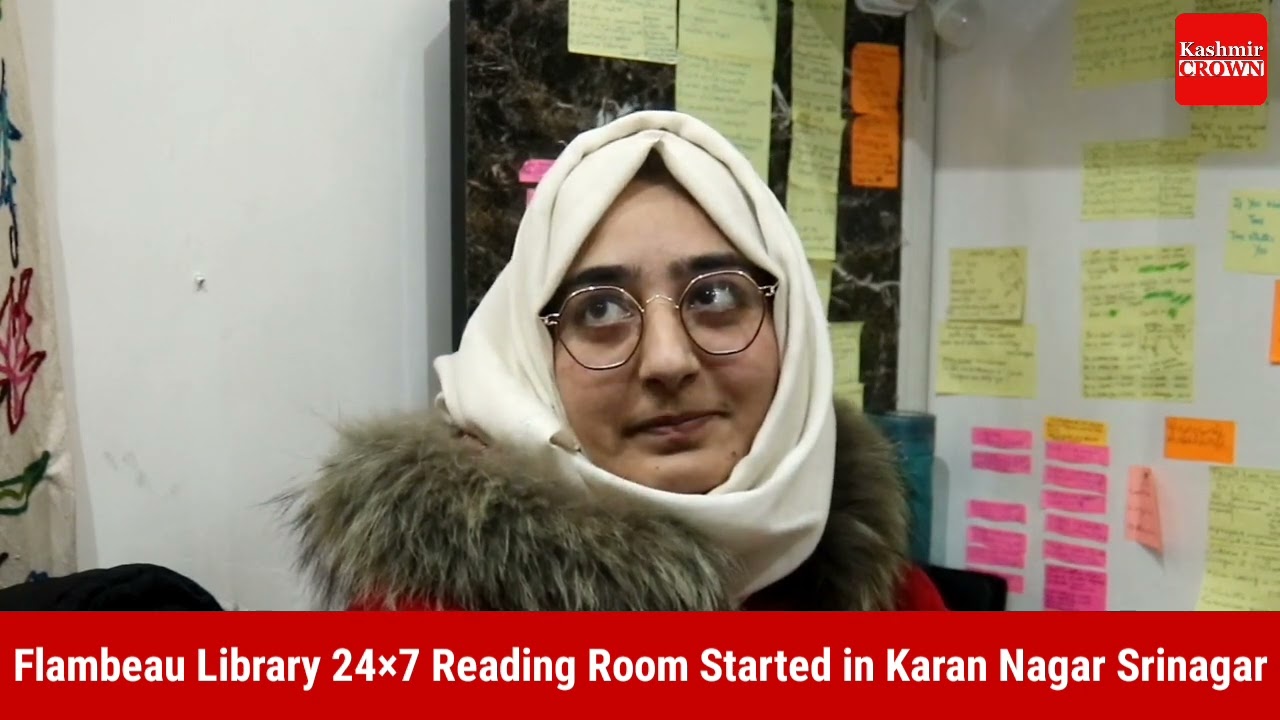 Flambeau Library 24×7 Reading Room Started in Karan Nagar Srinagar