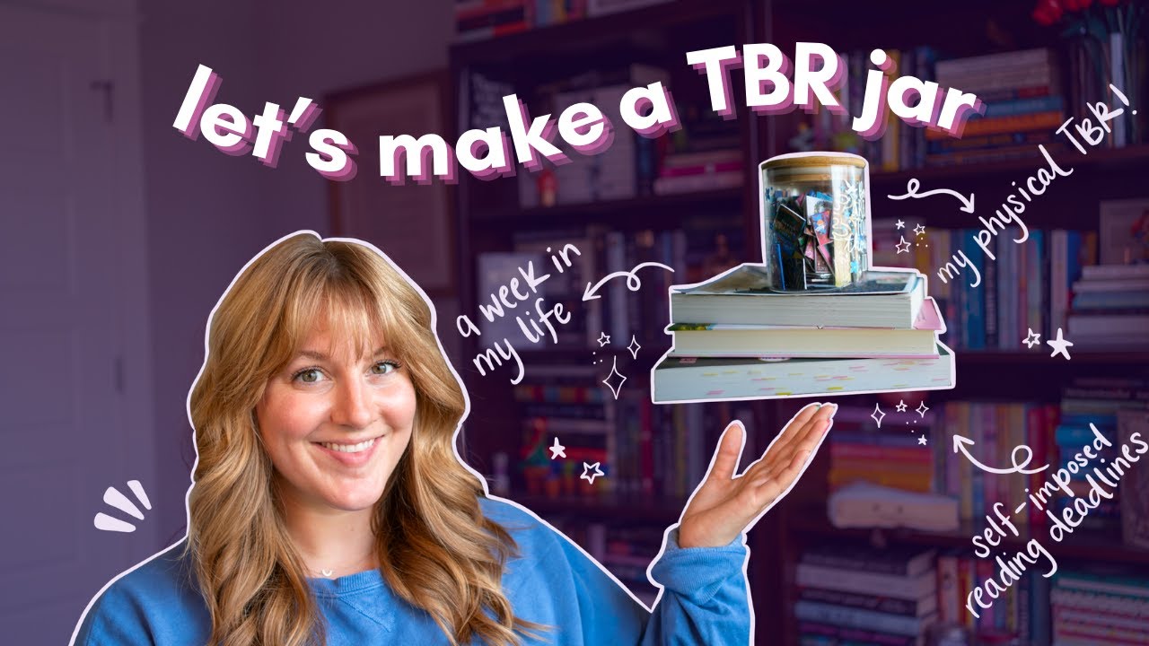 Make a TBR jar with me | 3 book rainy reading vlog 🫙📚