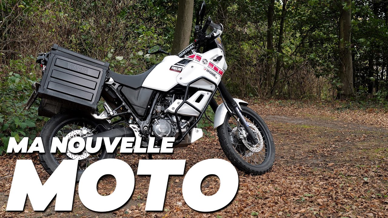 voilà ma nouvelle moto (et je l'emmène direct dans la forêt) - Vlog Yamaha XT660Z Ténéré