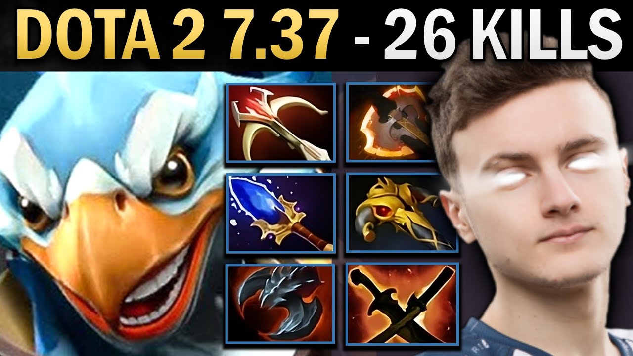 Kez Gameplay Miracle with 26 Kills and Satanic - Dota 2 7.38