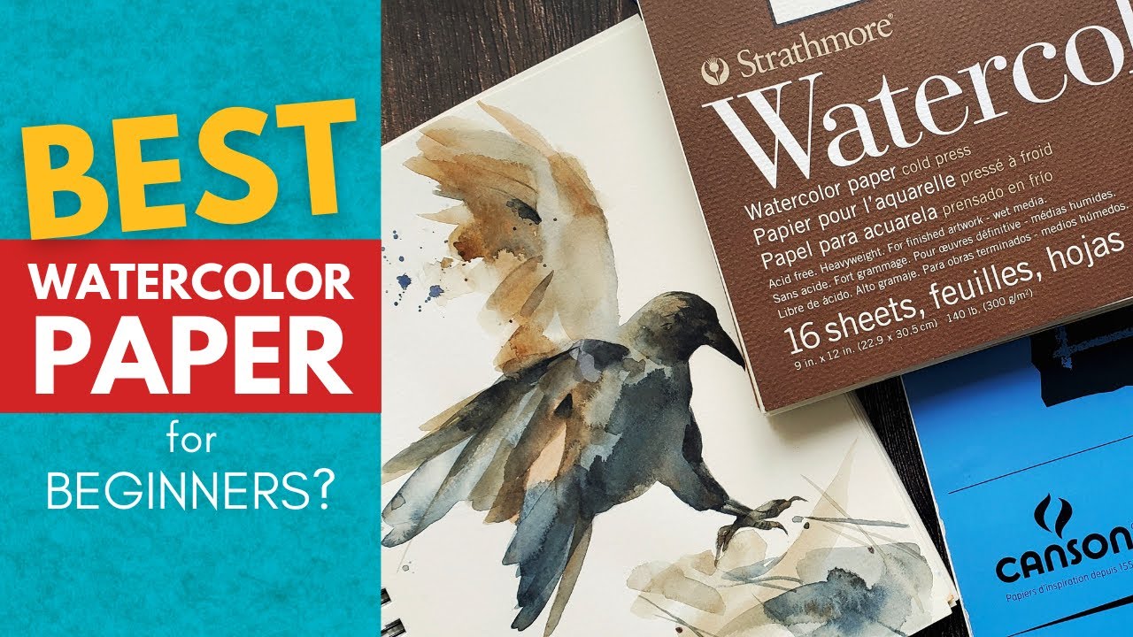 The Best Watercolor Paper for Beginners? Canson Versus Strathmore