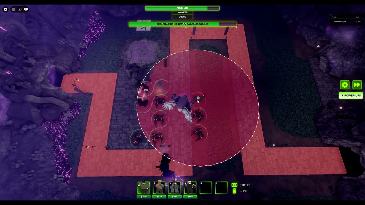 Tower Defense X Awakened All Nights