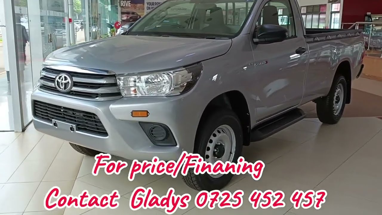 Toyota Hilux 4*4 Single Cab STD #Locally assembled in Kenya. Latest and Best Toyota Hilux. #kenya