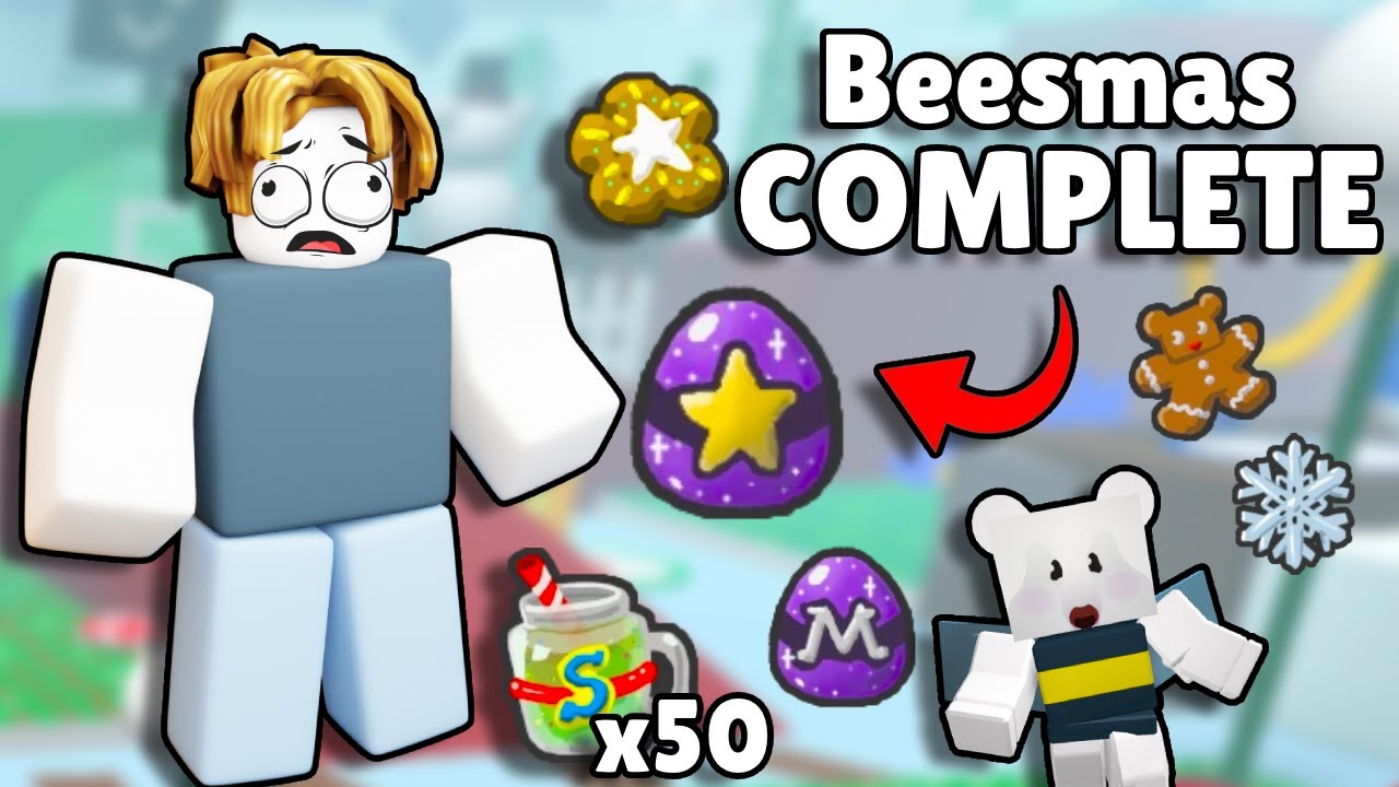 How I BEAT BEESMAS + INSANE BOOST | Bee Swarm Simulator (Episode 13)