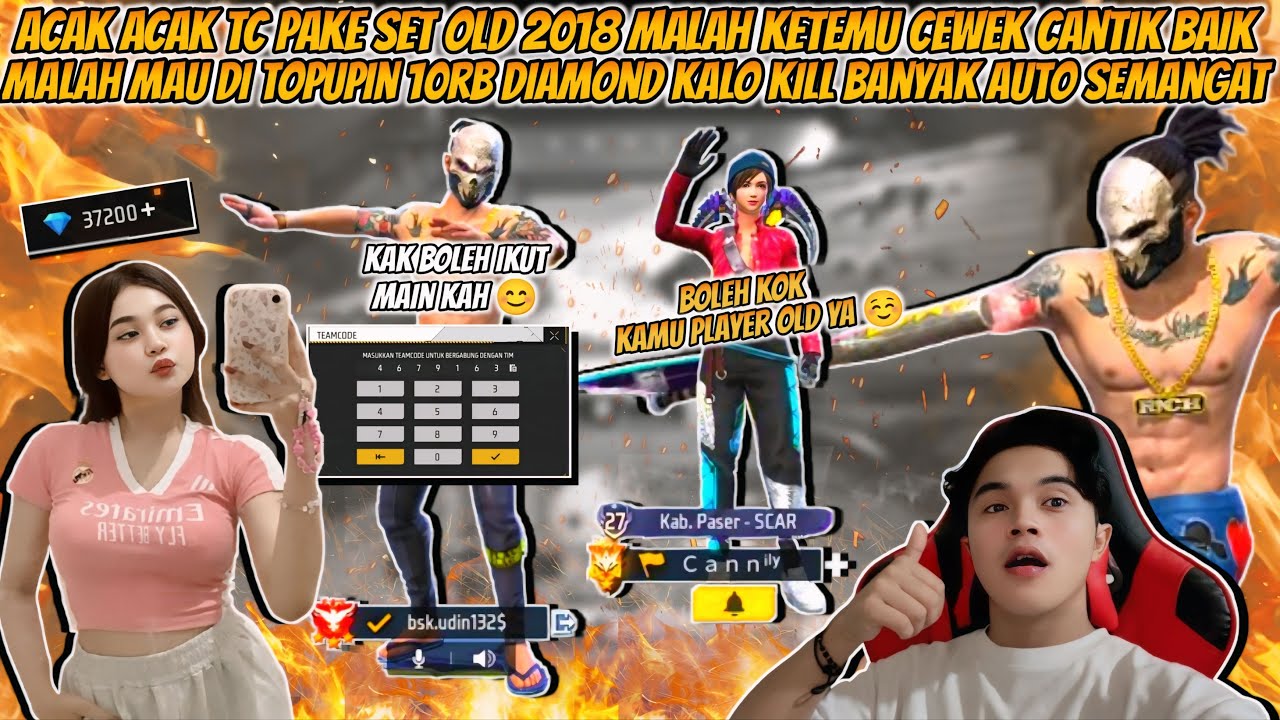 ACAK-ACAK TC NYAMAR JADI PLAYER OLD DI KICK TERUS DAN KETEMU CEWE CANTIK BAIK SAMPE DI ISIIN DIAMOND