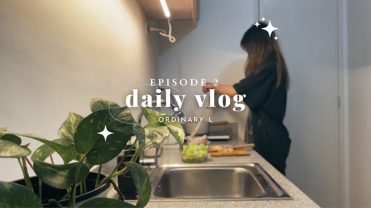 silent vlog ep2 🛋️ IKEA soderhamn sofa unboxing | living alone | Korean food cravings