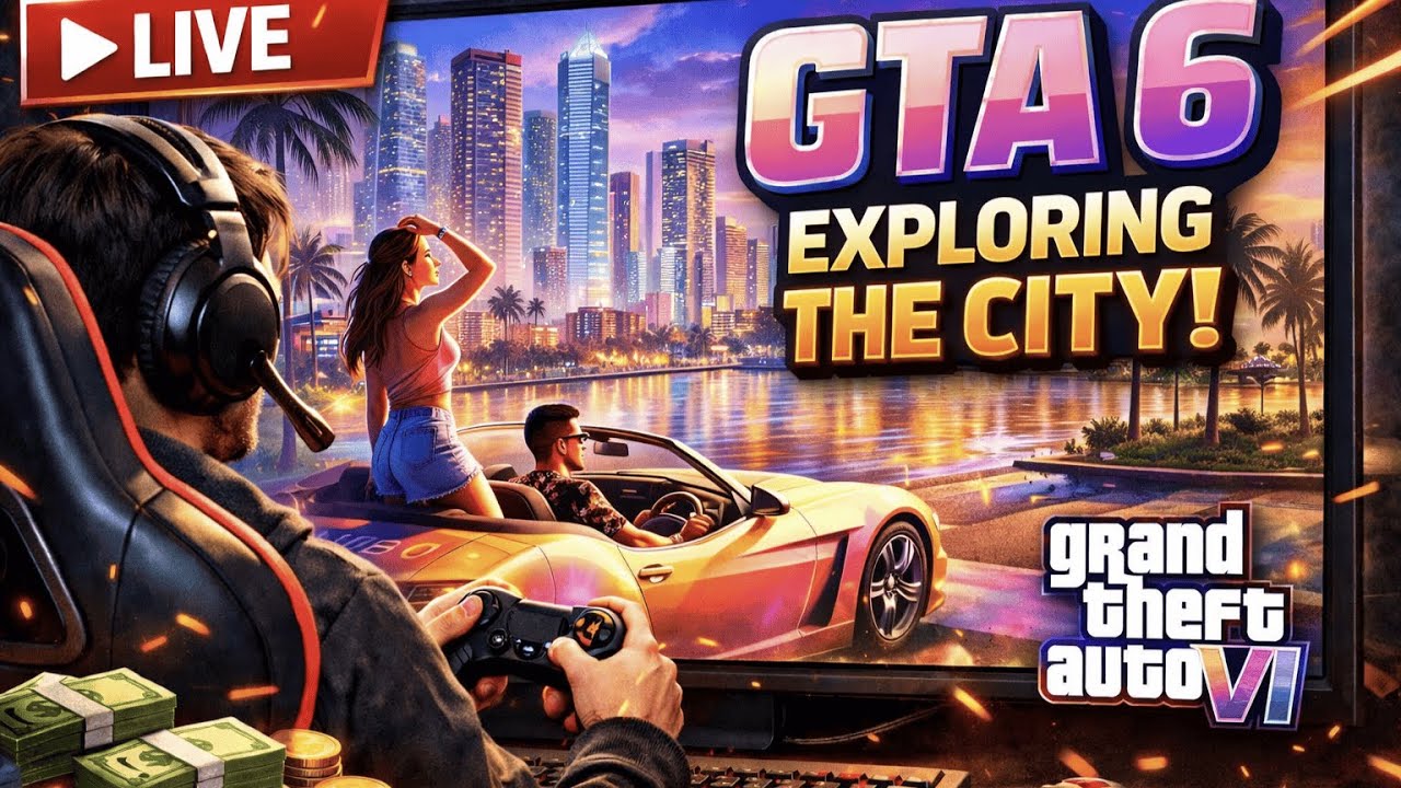 Exploring The City for the First Time 😍 GTA