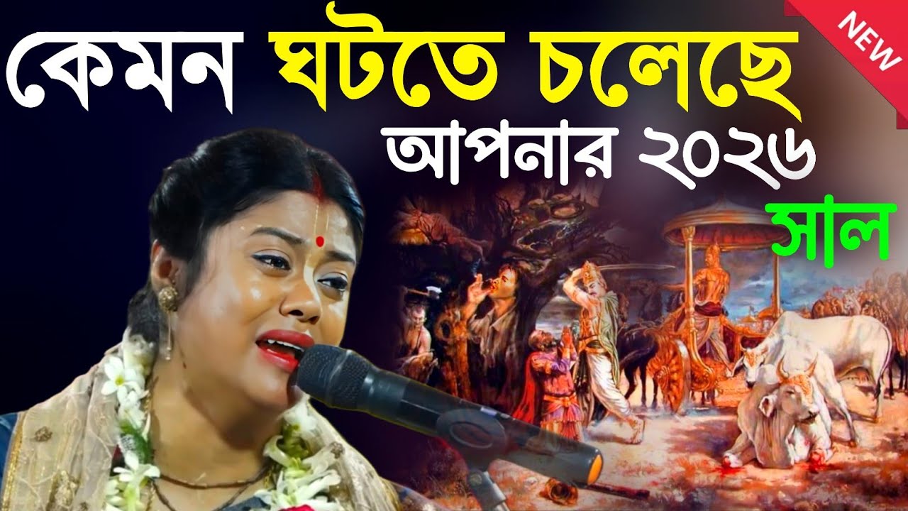 কেমন ঘটতে চলেছে আপনার ২০২৬ সাল ! [Sampa Goswami Kirtan 2026] সম্পা গোস্বামী কীর্তন ২০২৬