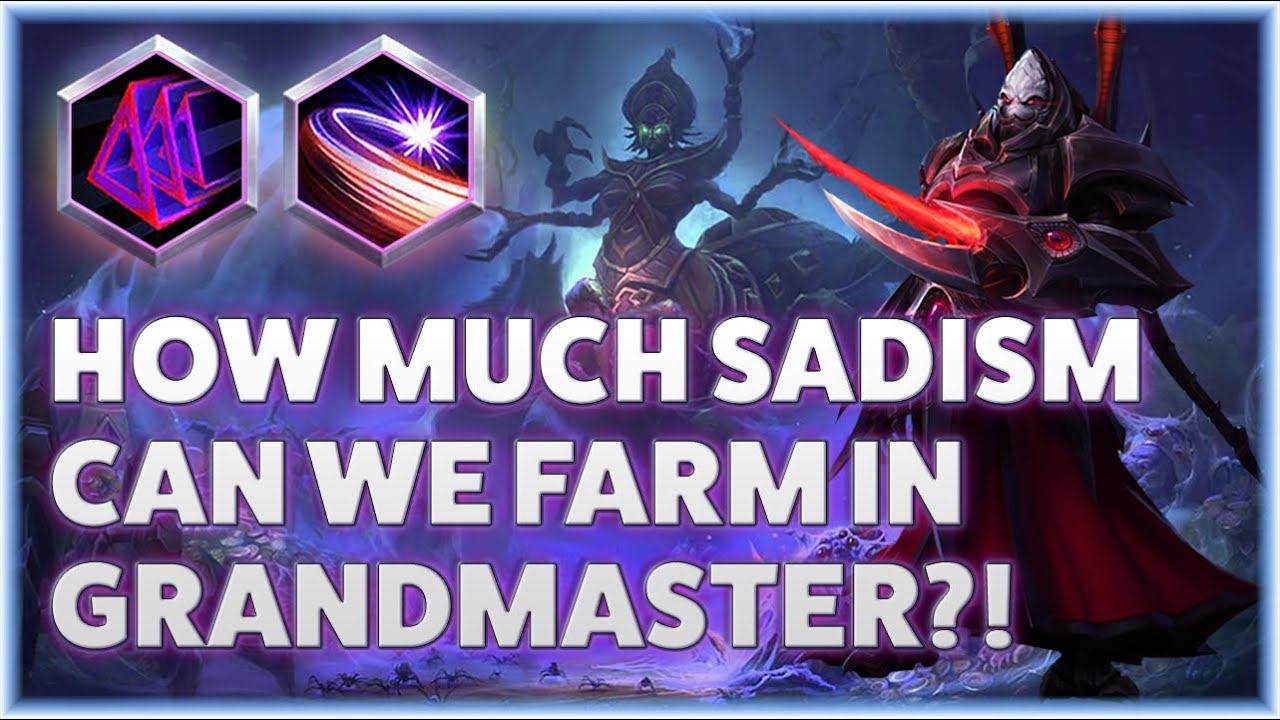 Alarak Counterstrike - HOW MUCH SADISM CAN WE FARM IN GRANDMASTER?! - Grandmaster Storm League