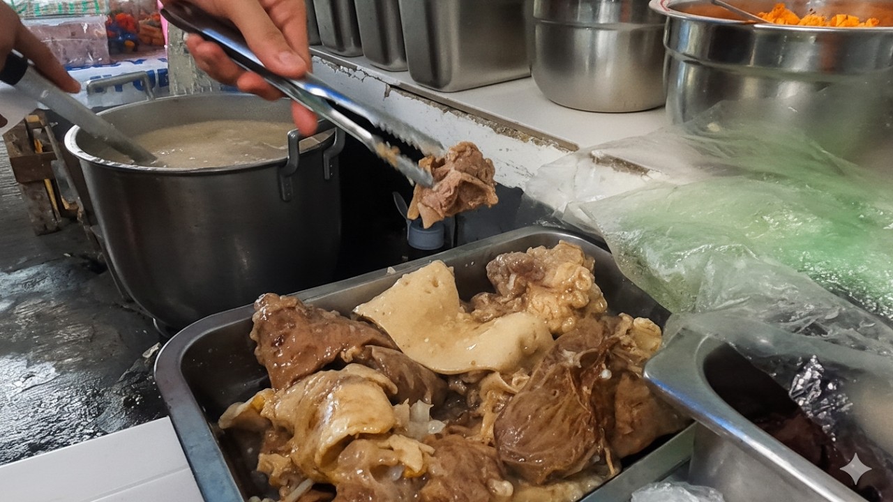 50 Pesos Pinoy Merienda | PALABOK AND LUGAW | Filipino Street Food