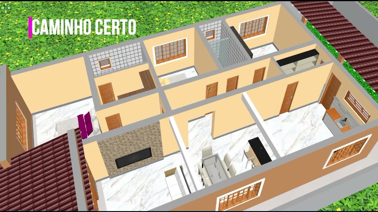 CASAS COM 3 DORMITORIOS