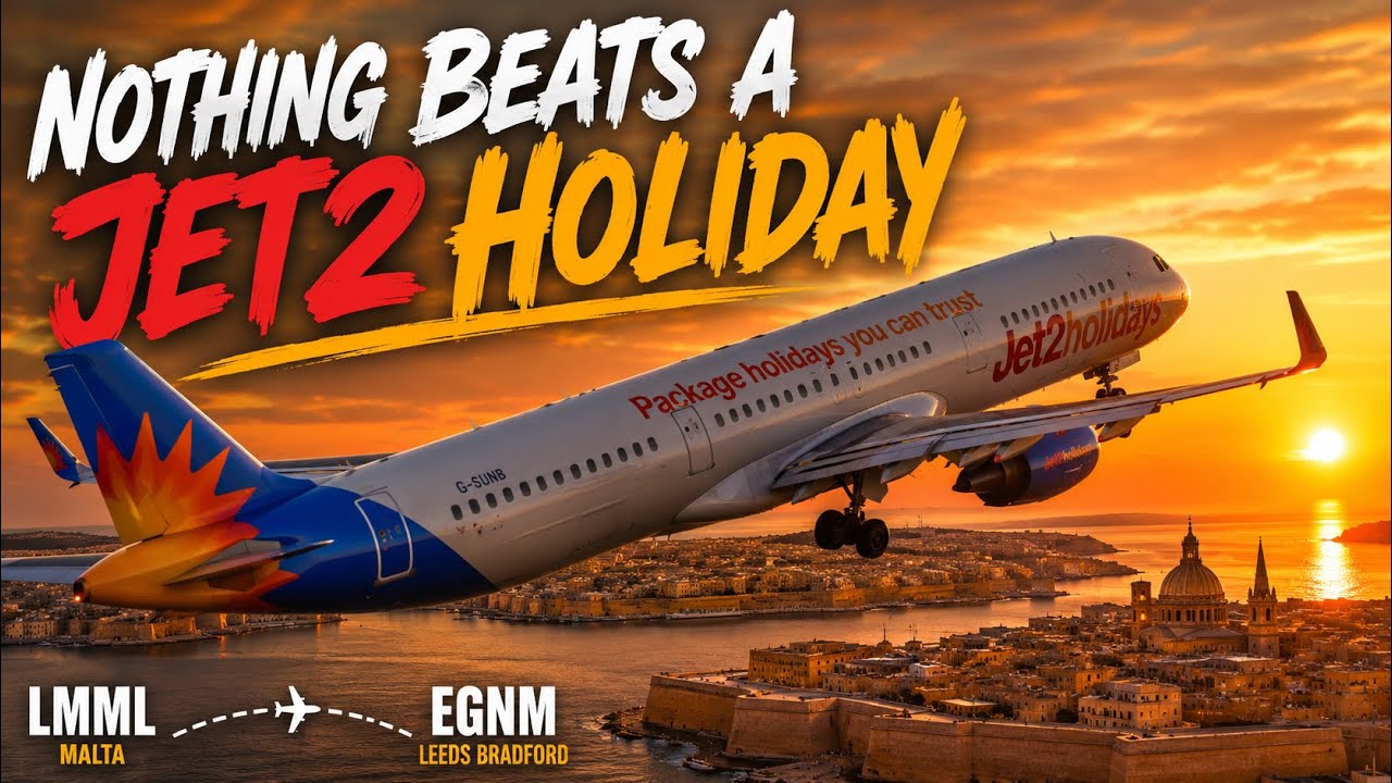 Nothing Beats a Jet2 Holiday! Jet2 A321 Ops | LMML - EGNM