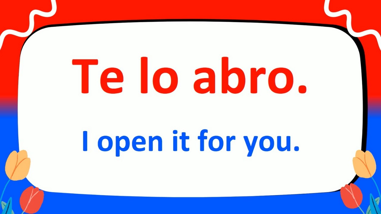 Master Spanish Pronouns Fast: 300+ Important “Me Lo / Te Lo / Nos Lo / Se Lo” Practice Phrases