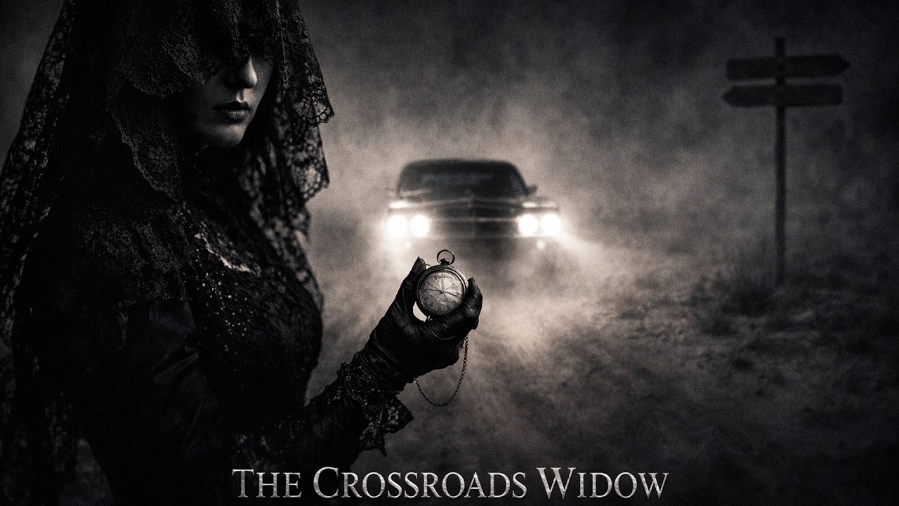 THE CROSSROADS WIDOW – Heavy Noir Blues Rock | Dark Driving Music & Crying Slide Guitar 🎸🖤🌑