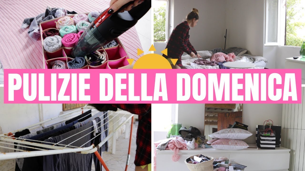 LA MIA ROUTINE DELLE PULIZIE DELLA DOMENICA / MOTIVATIONAL CLEANING