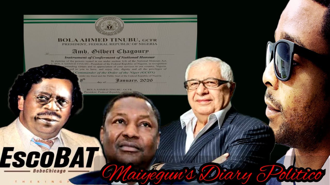 EP. 1: MAIYEGUN LIVE: Tinubu Honours Convicted Chagoury With GCON; Malami's Re-arrest By DSS At Kuje