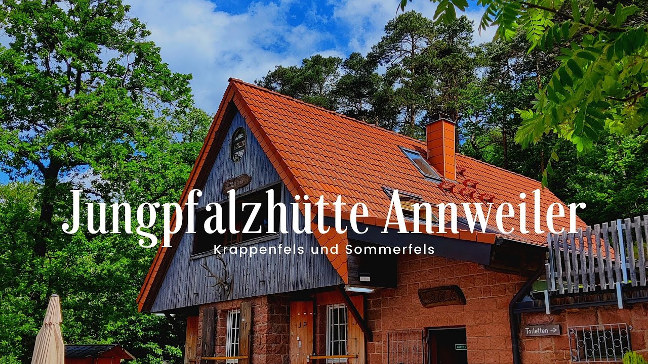 Jungpfalzhütte Annweiler am Trifels | Krappenfels | Sommerfels | Wandern im Pfälzerwald