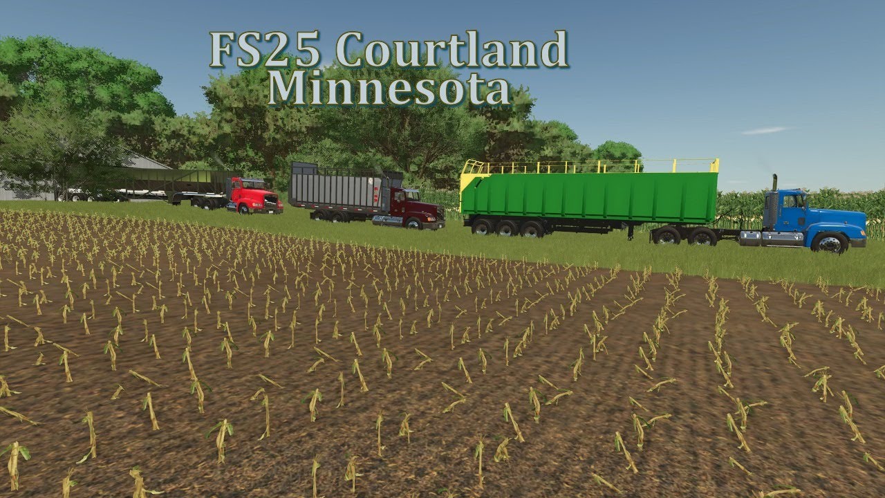 Farming Simulator 25 Ep4 Combining corn and planting/ Panhandle Dairy Farm Series