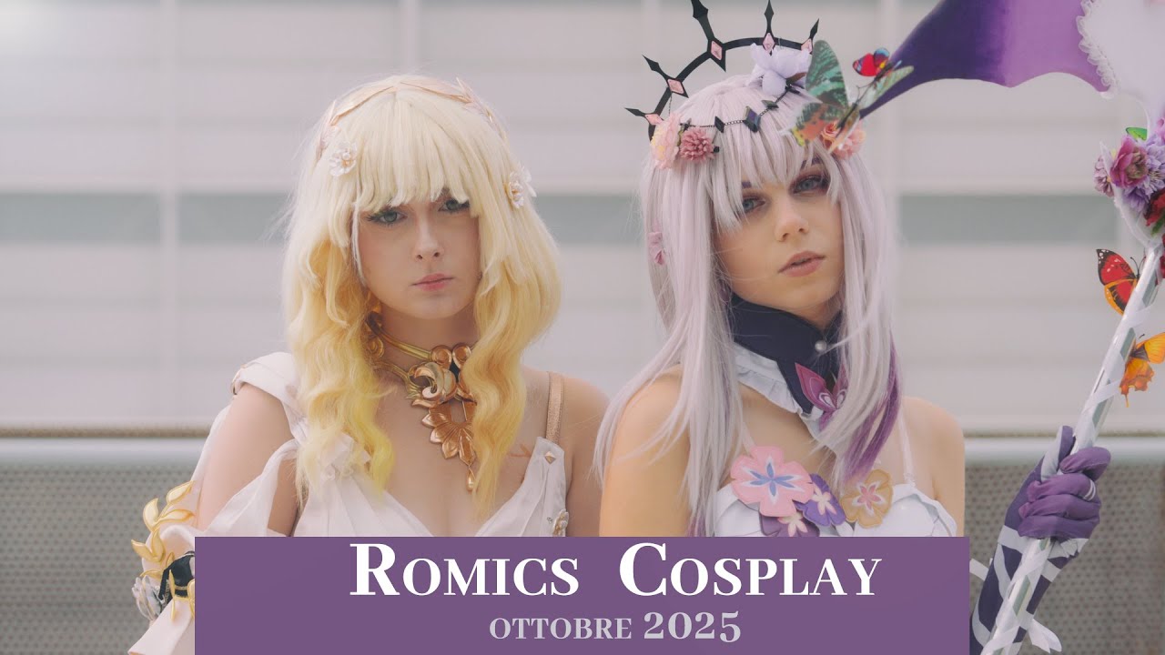 Romics ottobre 2025: la magia dei cosplayer alla Fiera di Roma