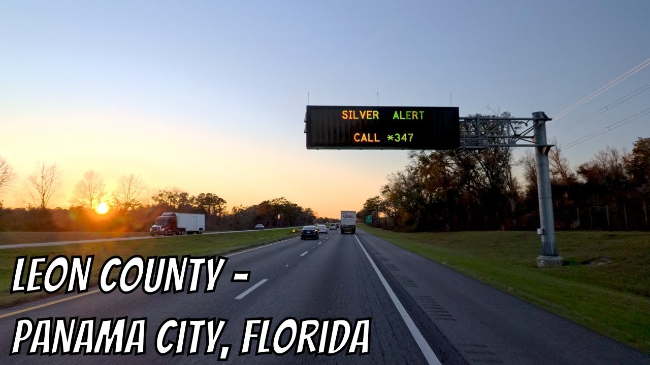 Leon County to Panama City, Florida! Drive with me in Florida!