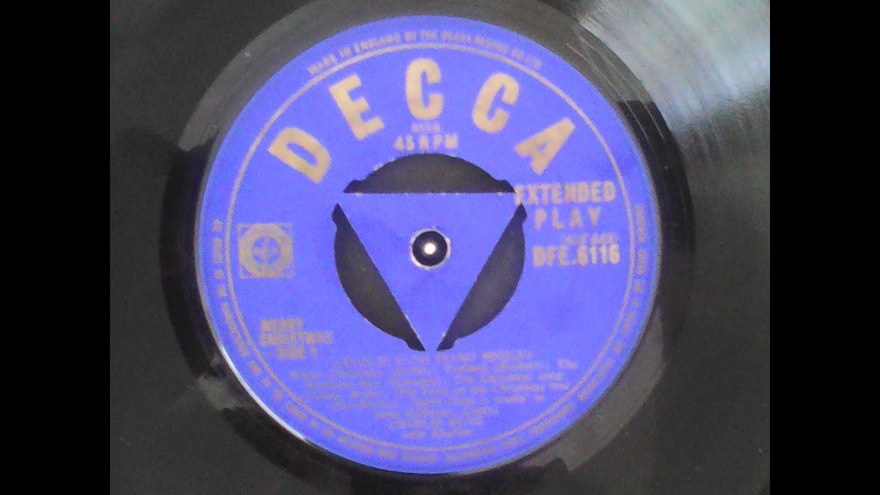 DECCA ffrr EP, ‘Merry Christmas Piano Medley’ - Charlie Kunz (piano) with rhythm accompaniment
