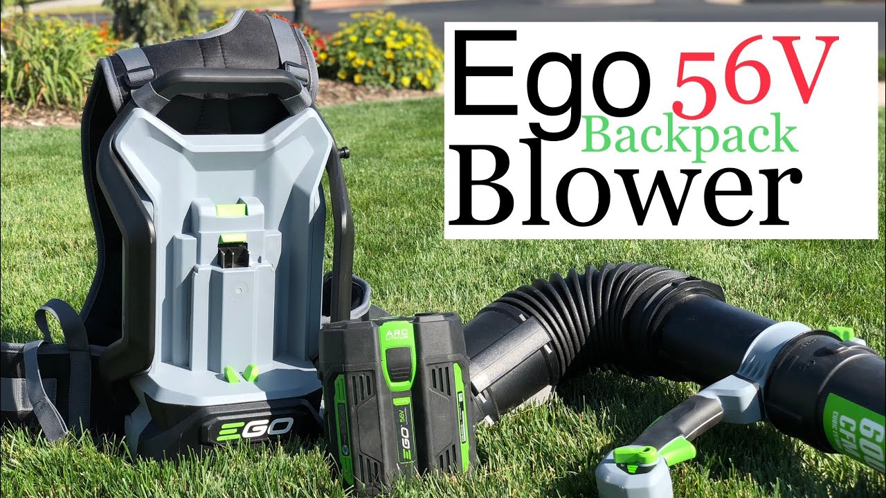 Ego Backpack Blower 56V Battery 600CFM