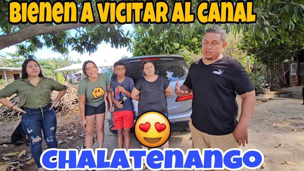 Nos visitan unos amigos desde Chalatenango😍
