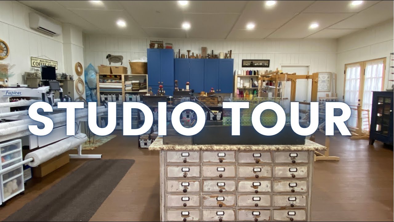 Craft Room & Quilting Studio Tour