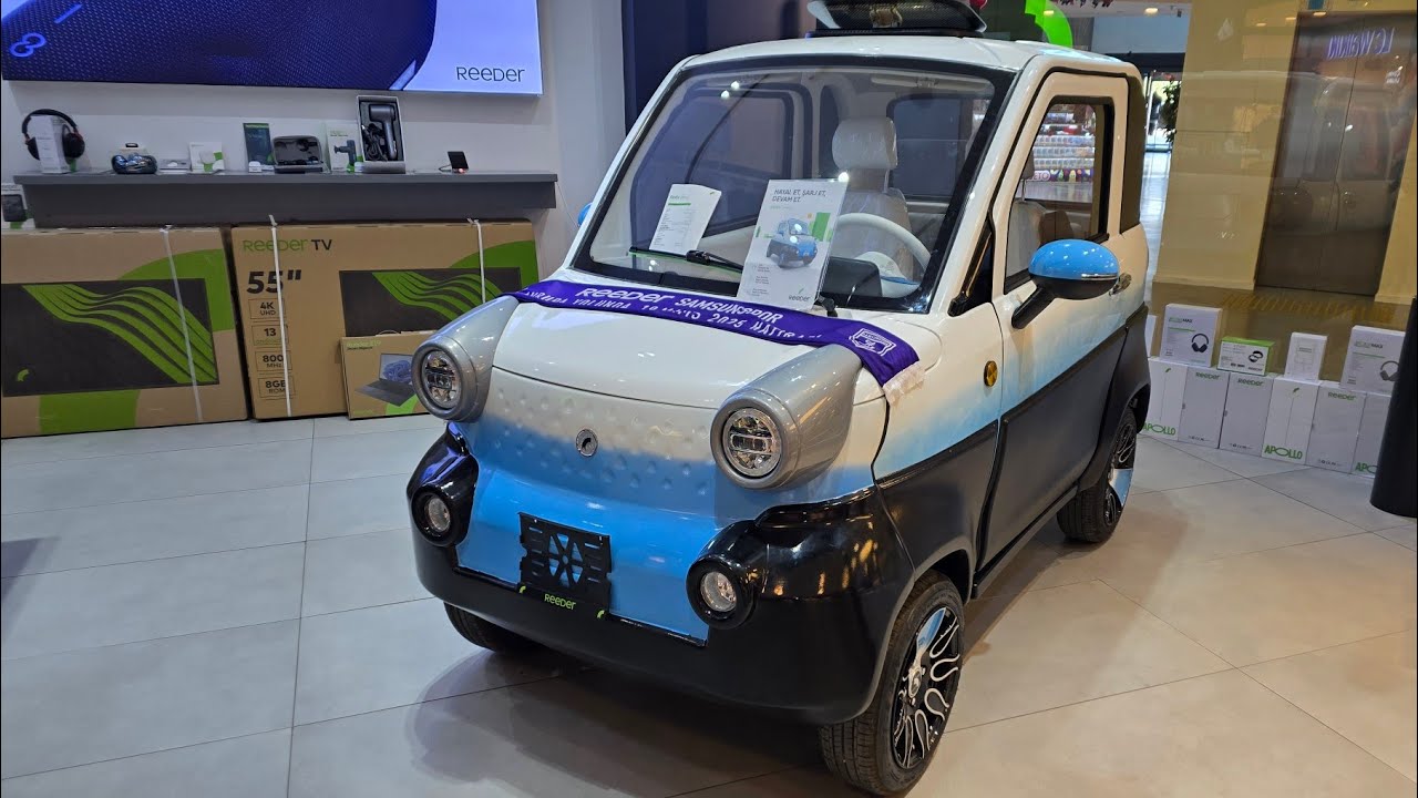 🚗 Reeder Reev Fancy - Electric  Micro Car  &ndash; Visual Review & First Impressions