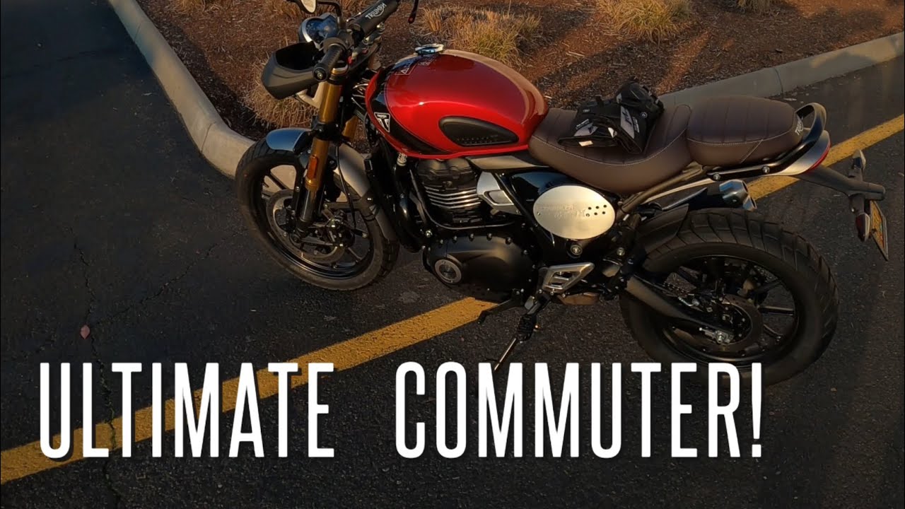 Triumph Scrambler 400 X Full Ride and Ownership Review!  Urban Commute, Off Road, and Canyon Curves