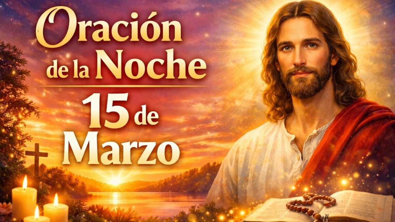 Oración de la Noche de Hoy 15 de Marzo | Días de Gratitud | Dios Está Transformando mi Corazón