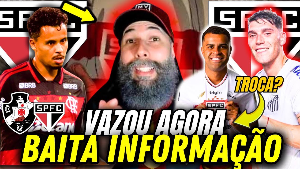 🚨TROCA DE ALISSON POR ROLLHEISER? | FUTURO DE ALLAN NO VASCO OU SP? | NOTÍCIAS DO SÃO PAULO FC