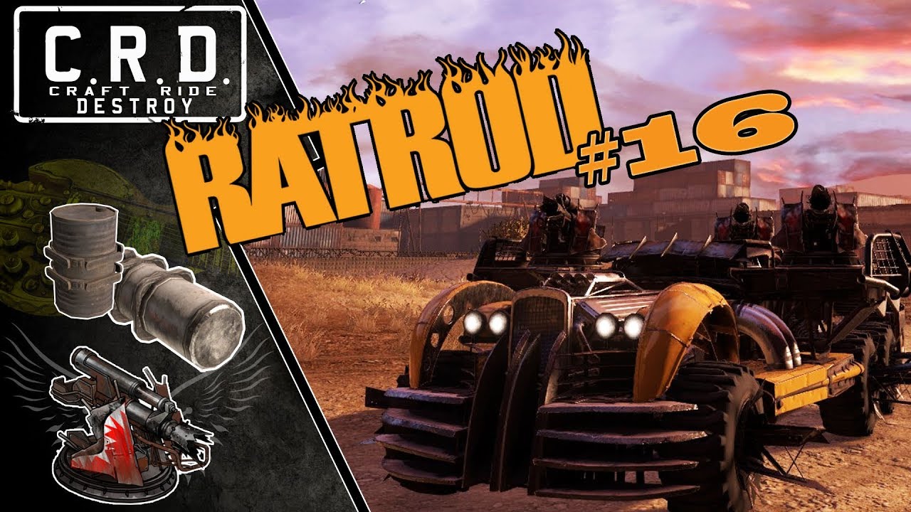 Crossout: [ Opperessor & Junkbow x3 ] RatRod #16 [ver. 0.9.130]