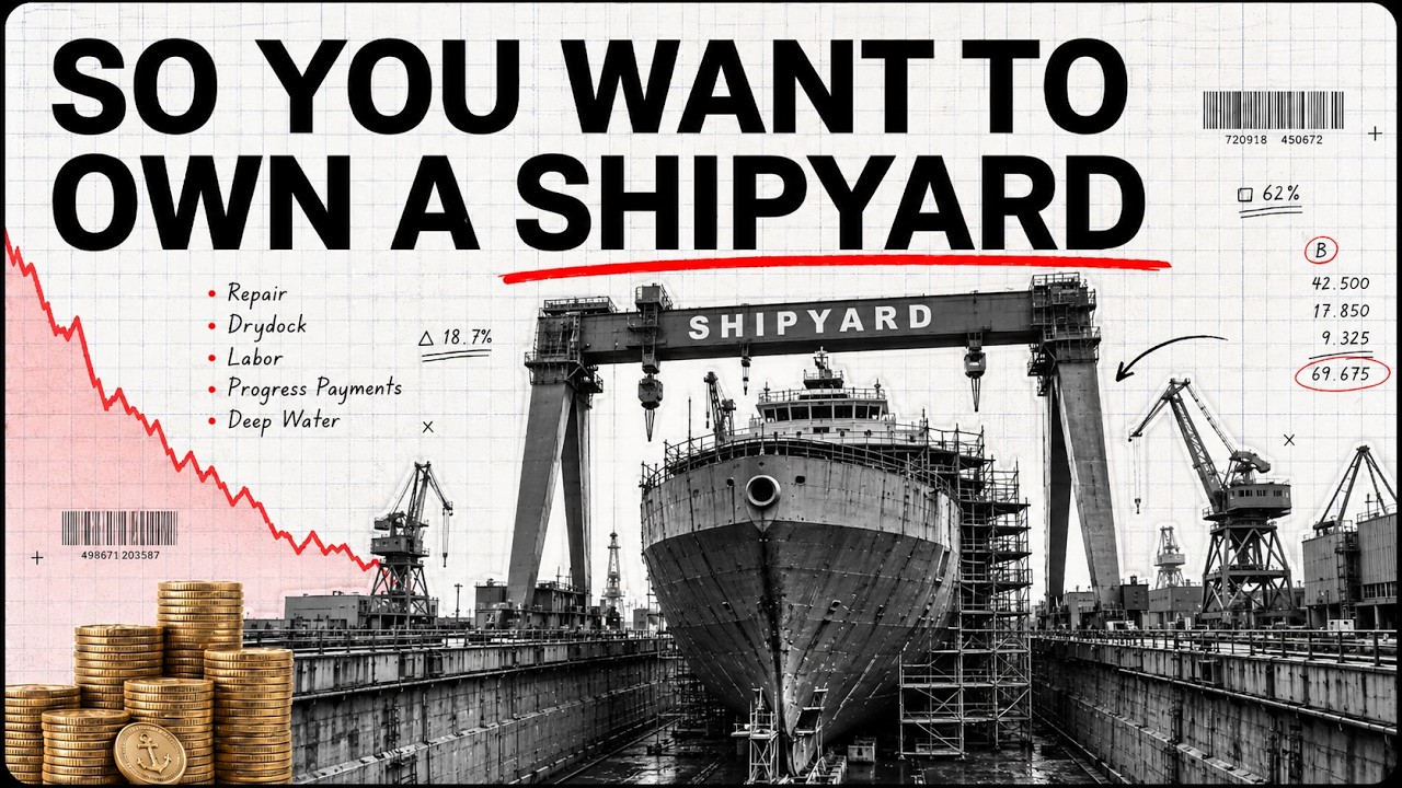The Economics of Owning a Shipyard