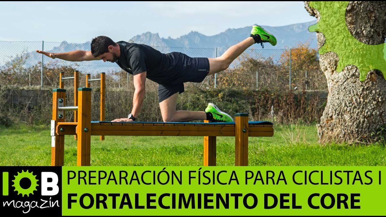 Preparación fisica para cicilistas I - Entrenamiento del Core