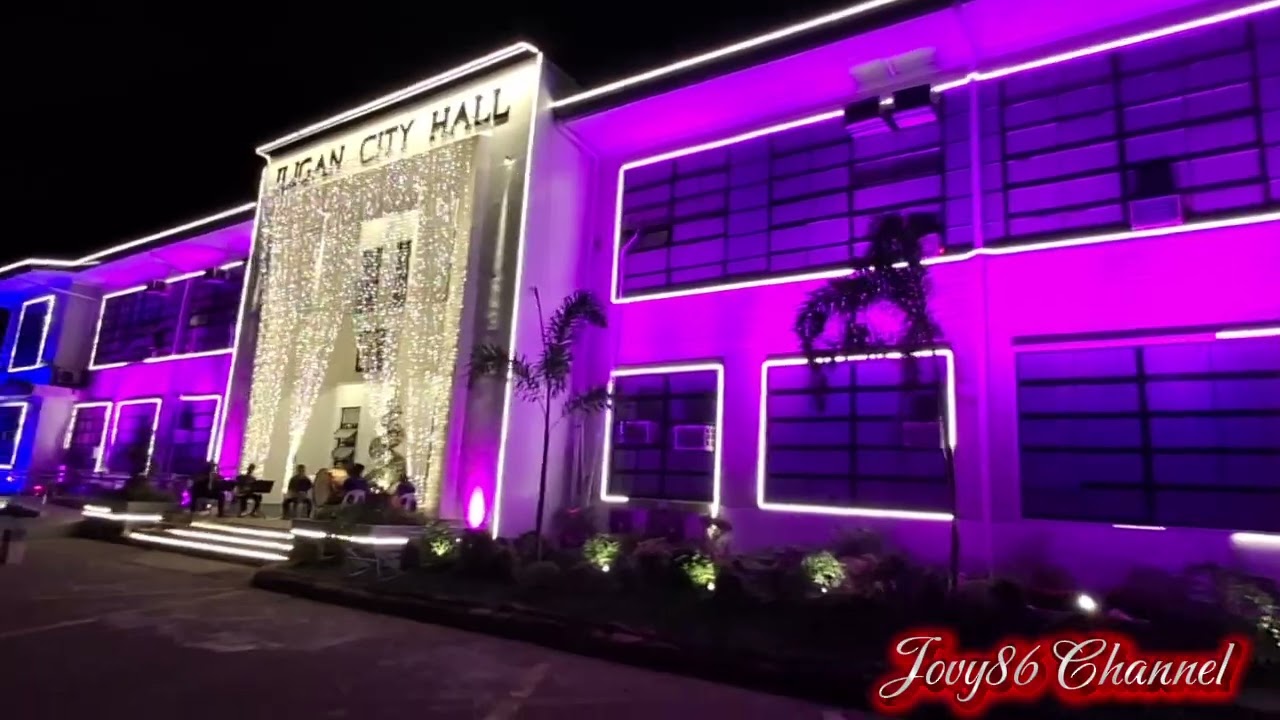 December Fambond/Christmas light display 
