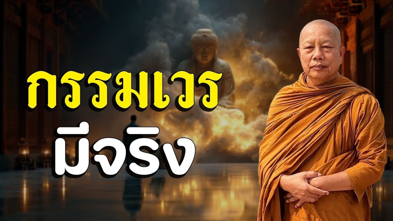 กรรมเวรมีจริง ธรรมะคลายทุกข์ #ธรรมะ #พุทธวจน #ธรรมะคลายทุกข์ พระมหาบุญช่วย ปัญญาวชิโร